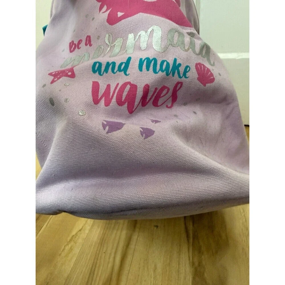 Mermaid Fabric Storage Bin / Toy Organizer